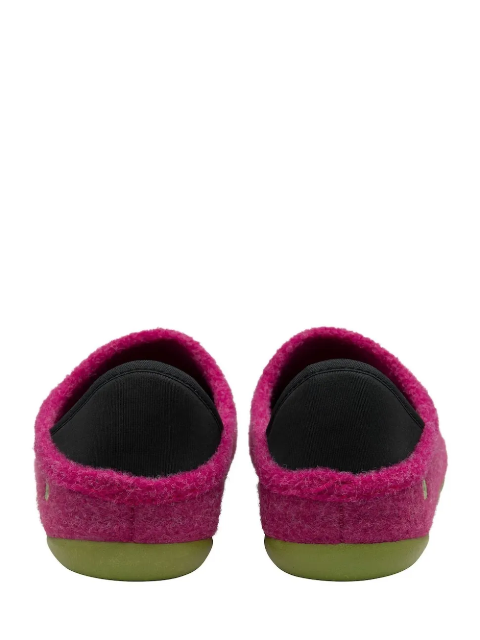 Lotus Pink Textile Flat Slippers