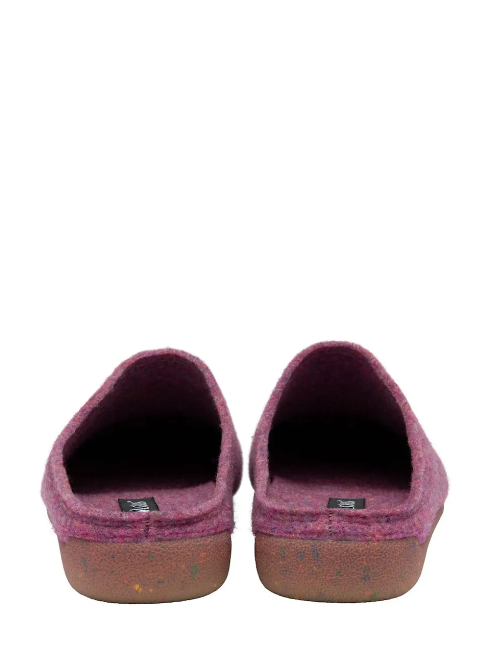 Lotus Purple Textile Mule Slippers