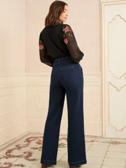 Love & Roses Rinse Blue Tailored Jeans