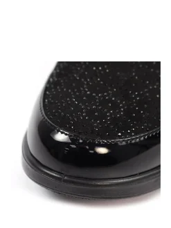 Lunar Black Hattie Wedge Shoes
