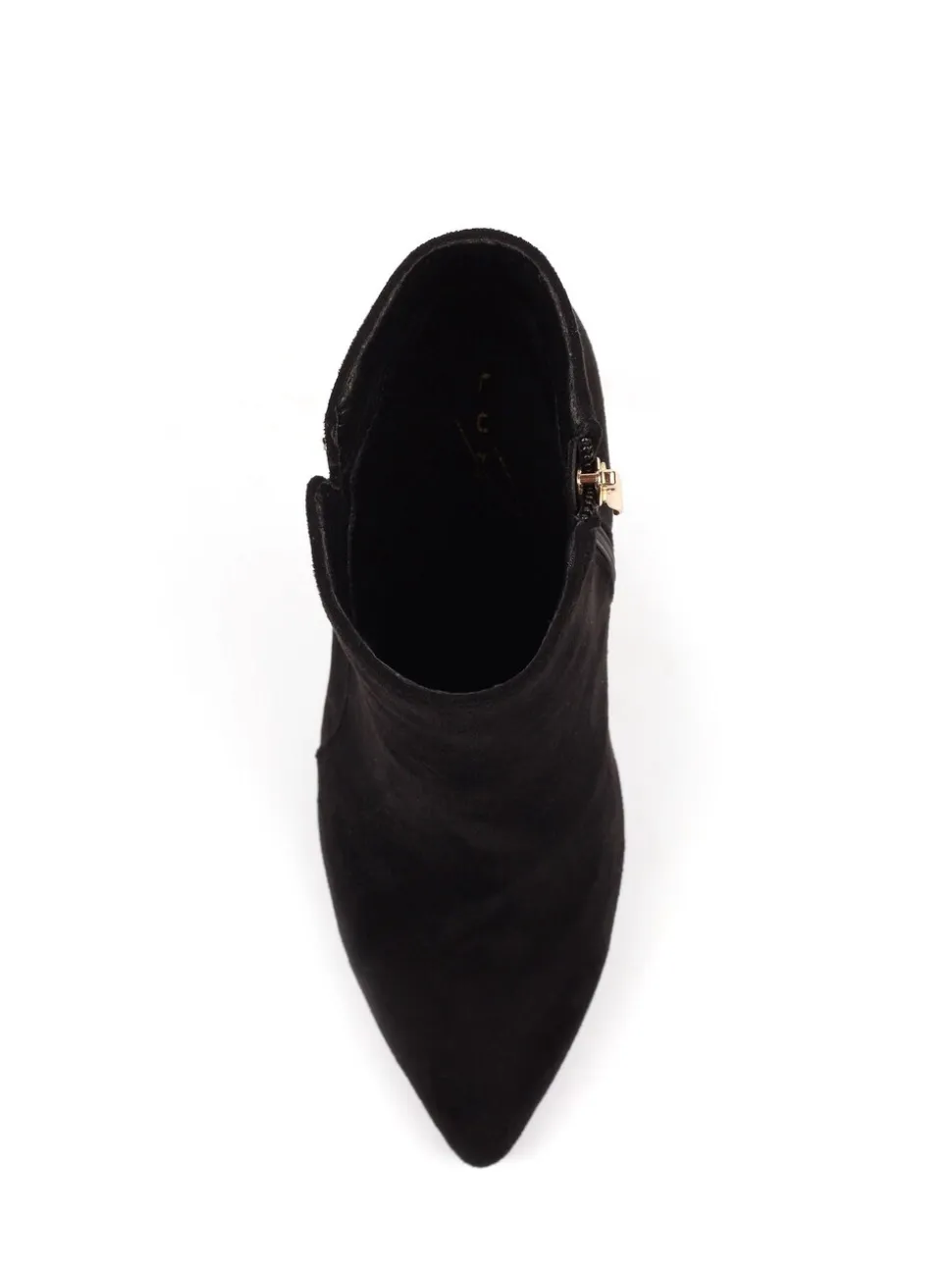 Lunar Black Sadie Heeled Ankle Boots