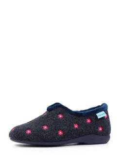 Lunar Blue Havana Full Slippers