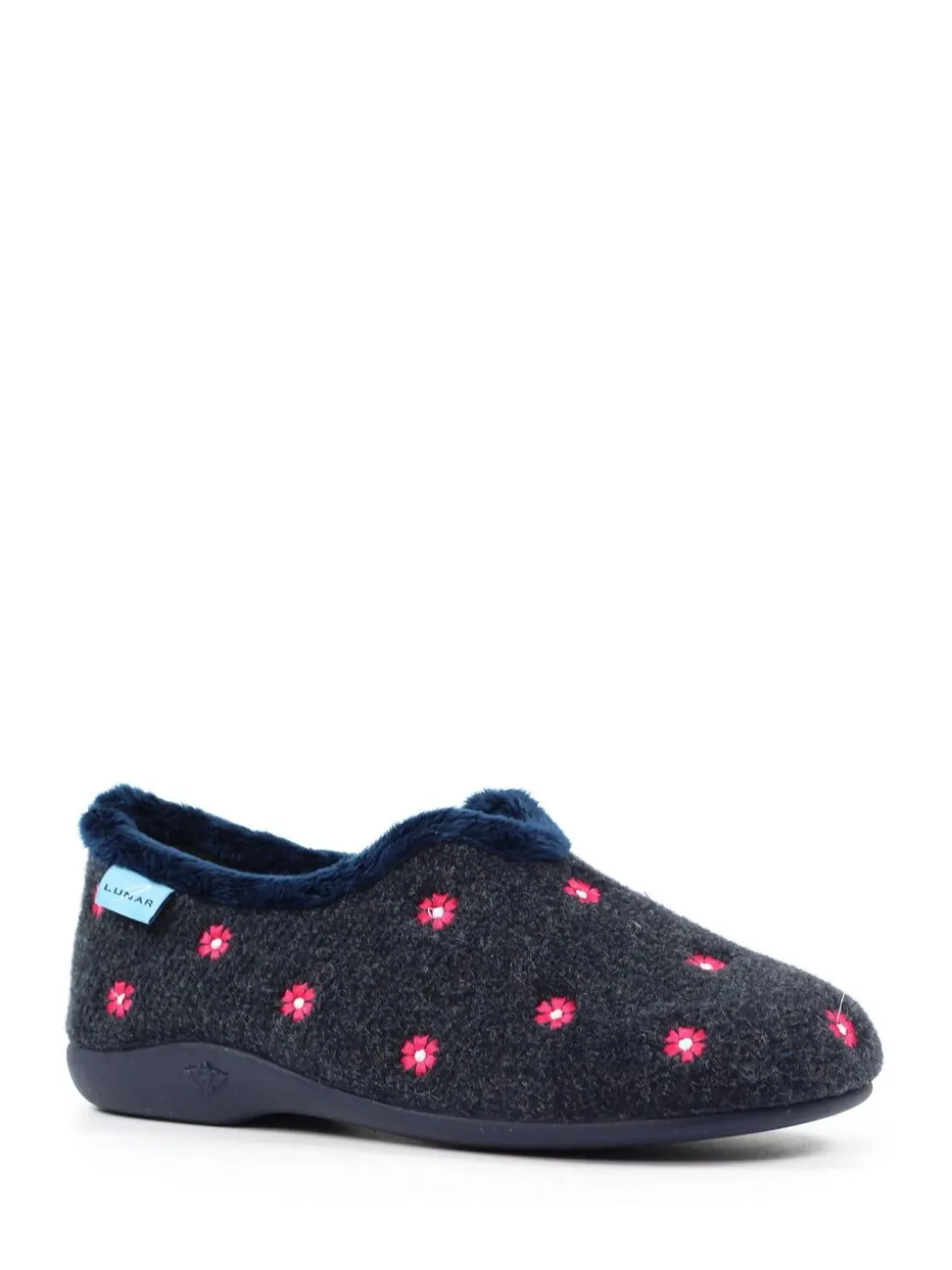 Lunar Blue Havana Full Slippers
