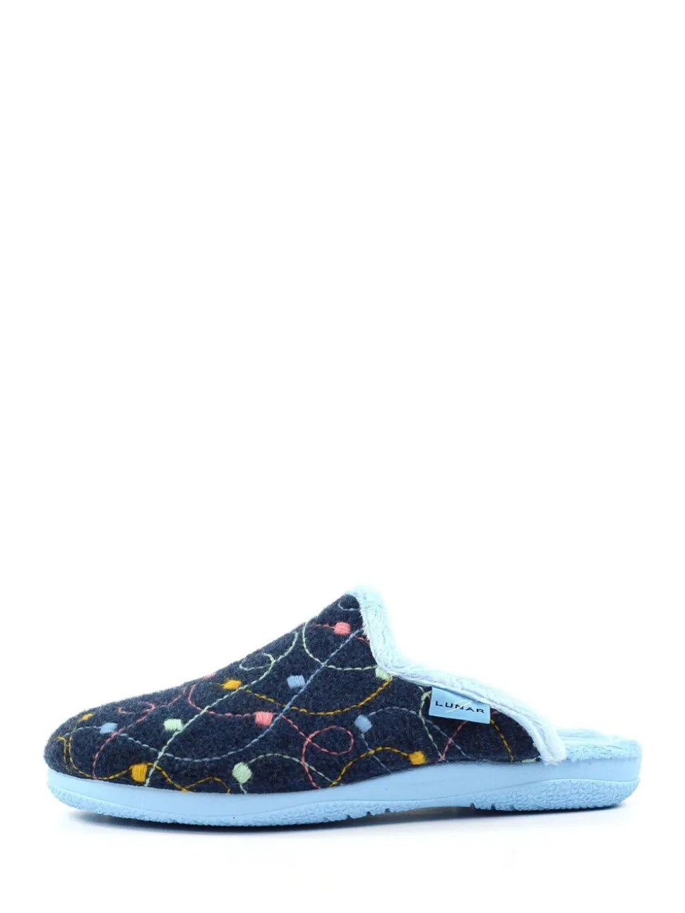 Lunar Blue Impulse Mule Slippers