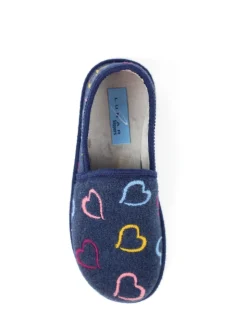 Lunar Blue Slippers