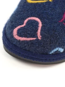 Lunar Blue Slippers