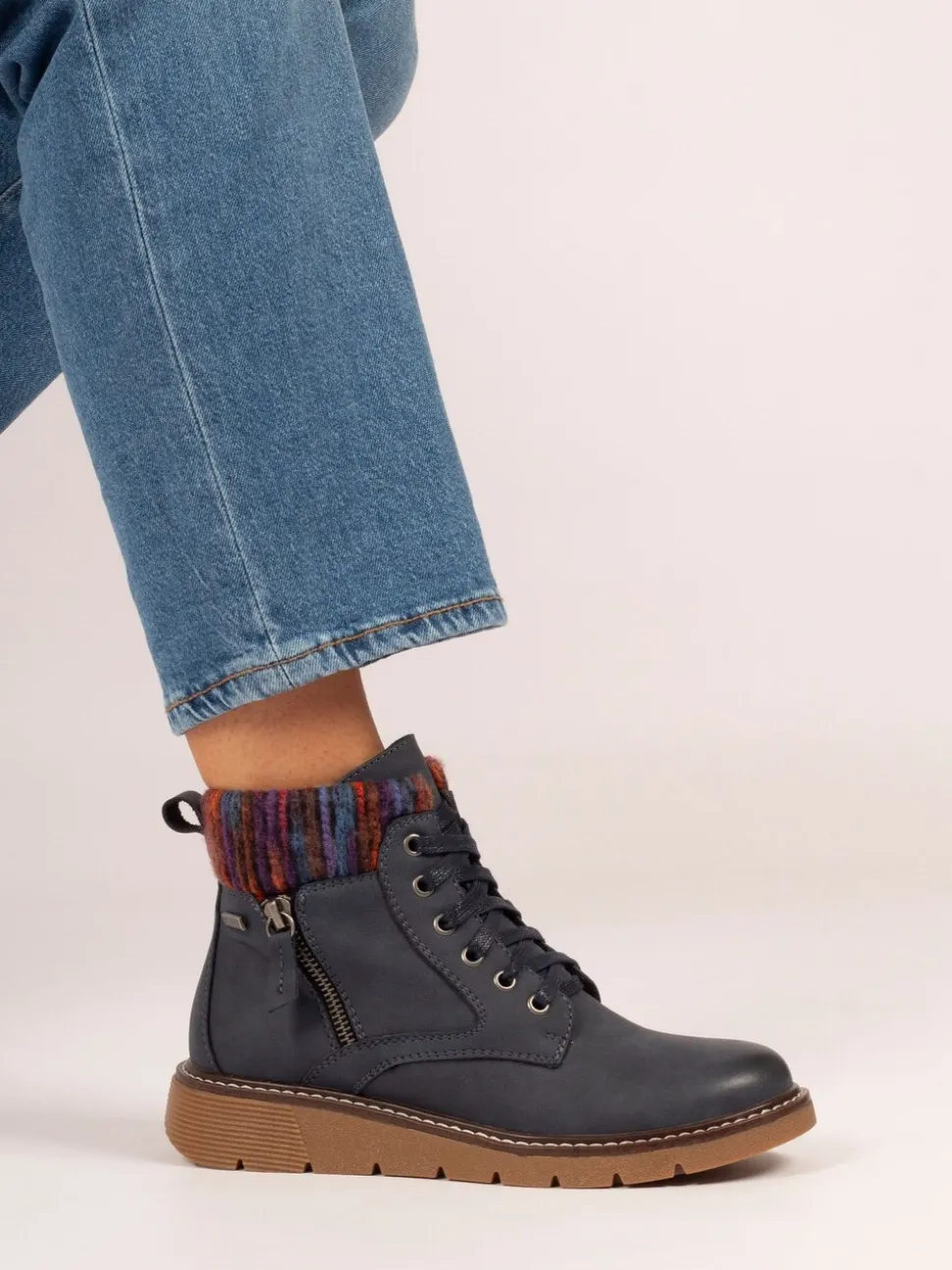 Lunar Blue Wide Fit California Boots