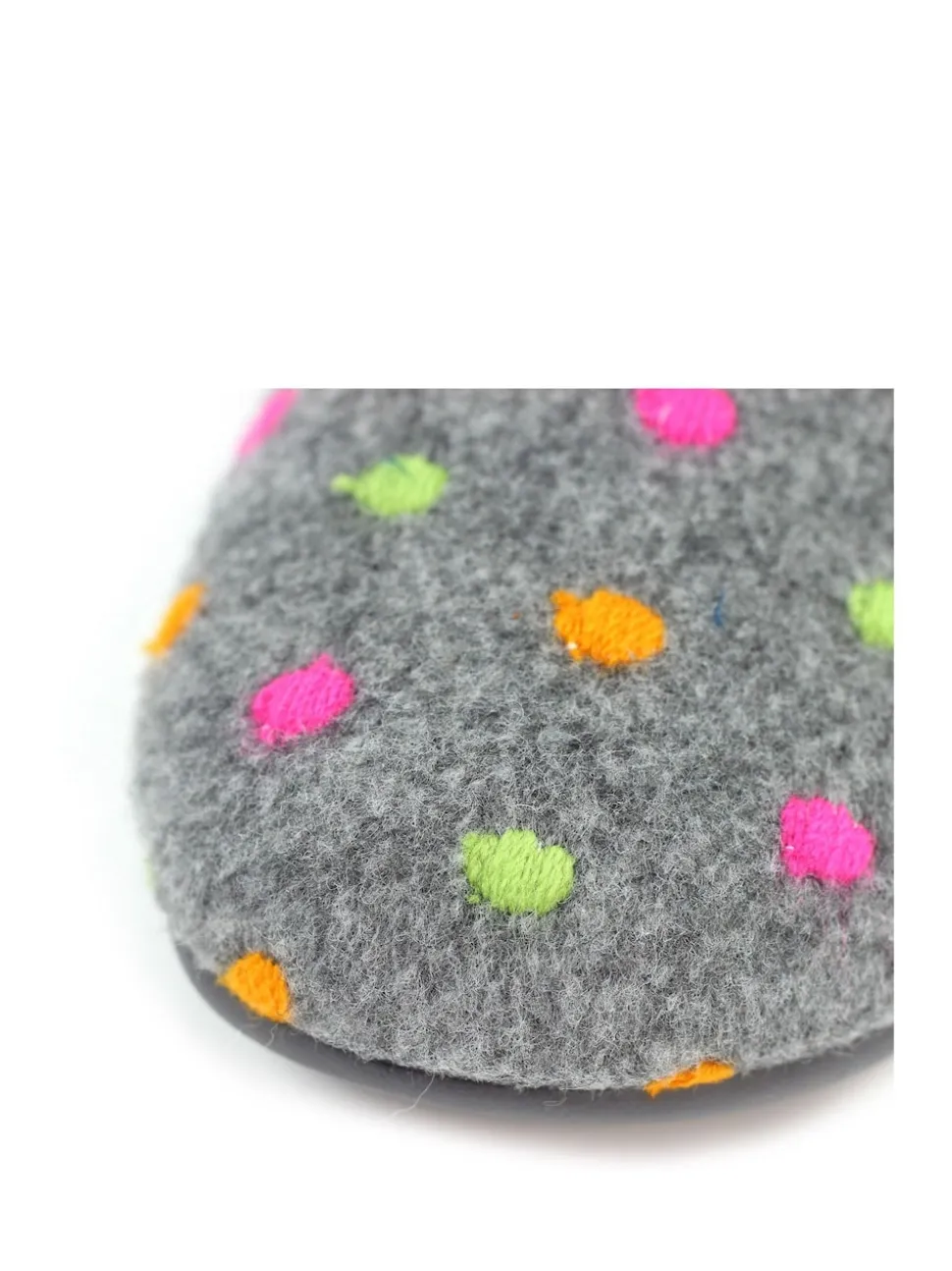 Lunar Grey Full Slippers