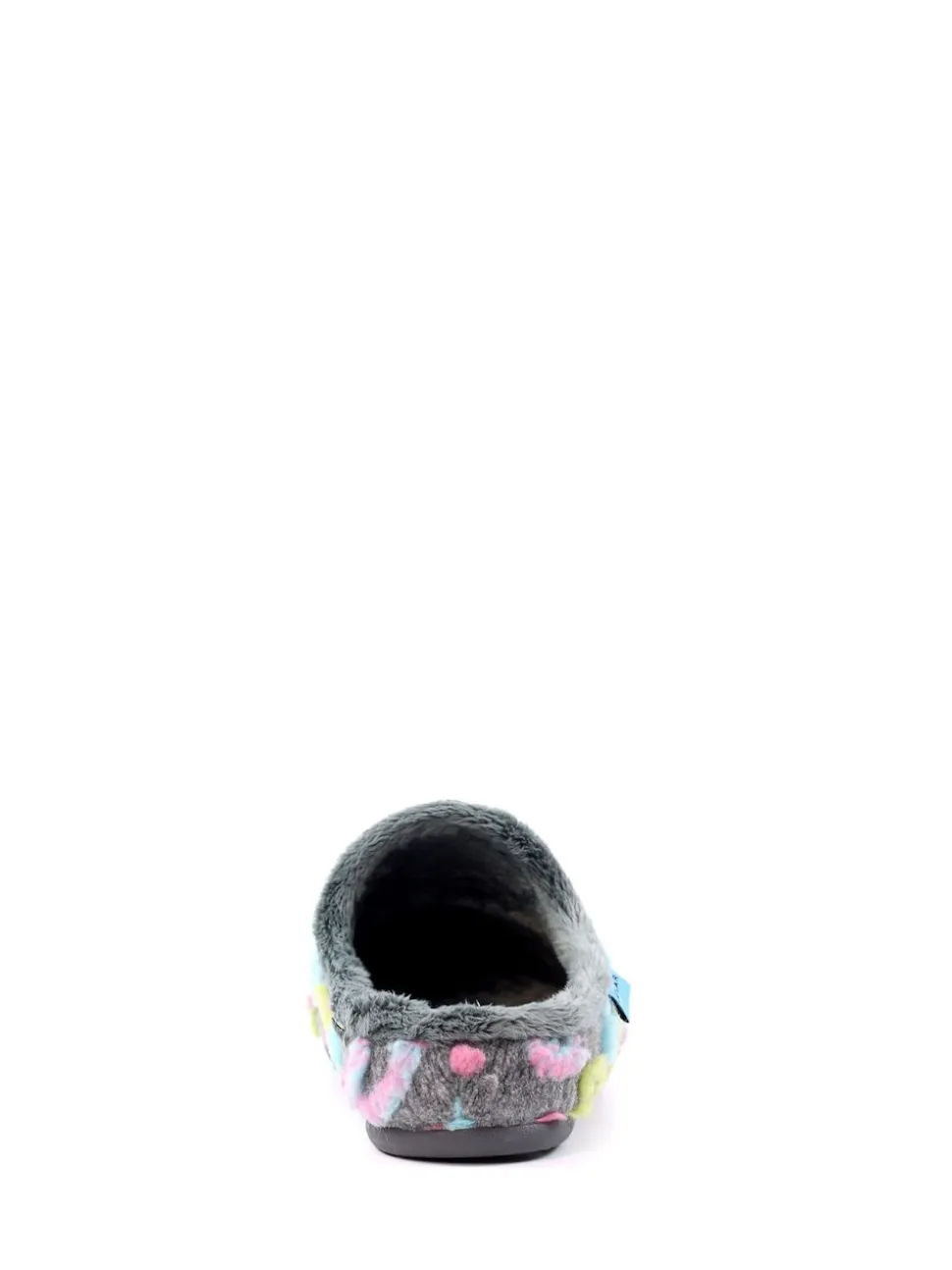 Lunar Grey Mule Slippers