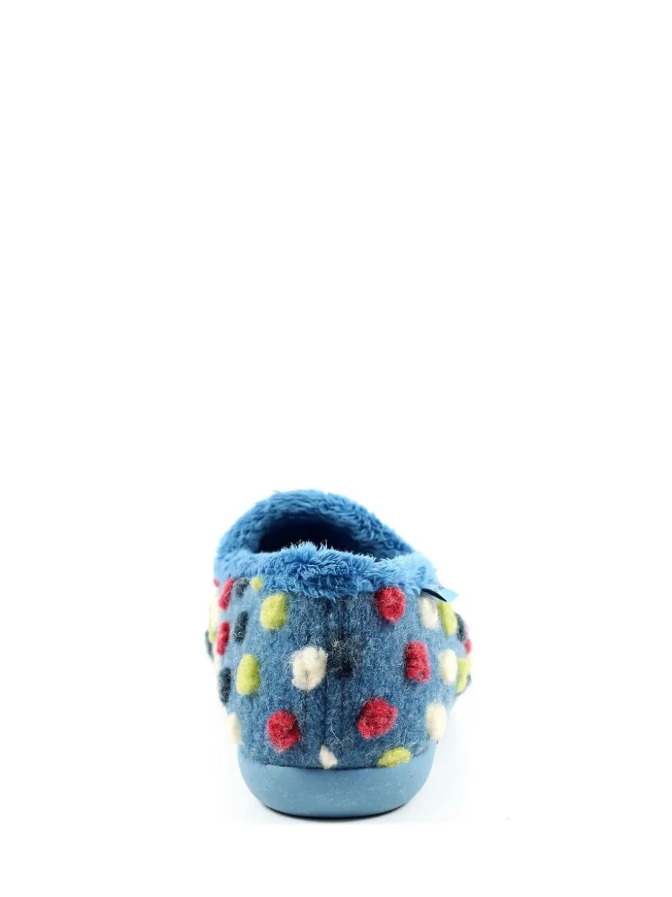 Lunar Light Blue Helix with Multi Spots Slippers
