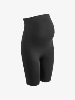 Mamalicious Black Maternity Seamless Leggings