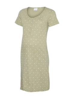 Mamalicious Green Maternity And Nursing Nightie