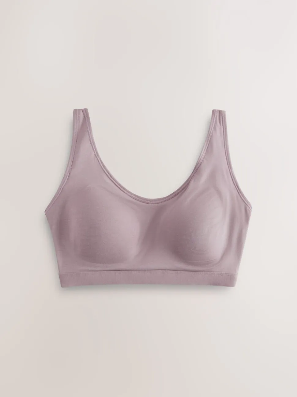 Mauve Purple DD+ Pad Non Wire A-E Ultimate Comfort Non Wire Longline Bra