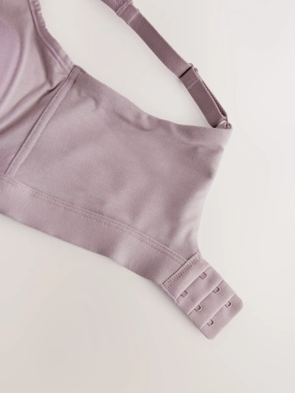 Mauve Purple DD+ Pad Non Wire A-E Ultimate Comfort Non Wire Longline Bra