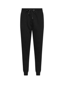 M&Co Black Cuffed Drawtsring Joggers