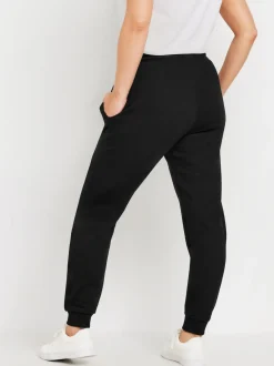 M&Co Black Cuffed Joggers 2 Pack