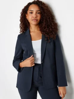 M&Co Blue Tailored Blazer