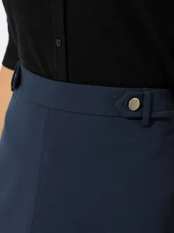 M&Co Blue Tailored Pencil Skirt