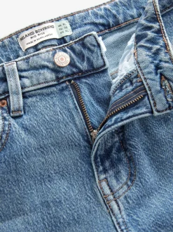Mid Blue Boyfriend Jeans