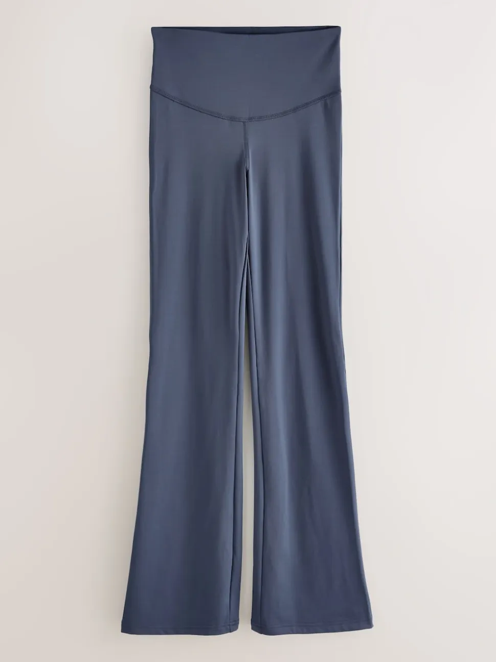 Midnight Blue Supersoft Dry Tech Flared Yoga Sports Leggings