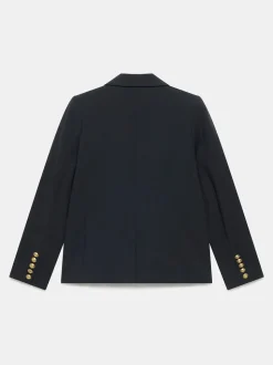 Mint Velvet Black Double Breasted Blazer