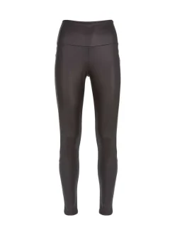 Mint Velvet Black Leather Look Leggings
