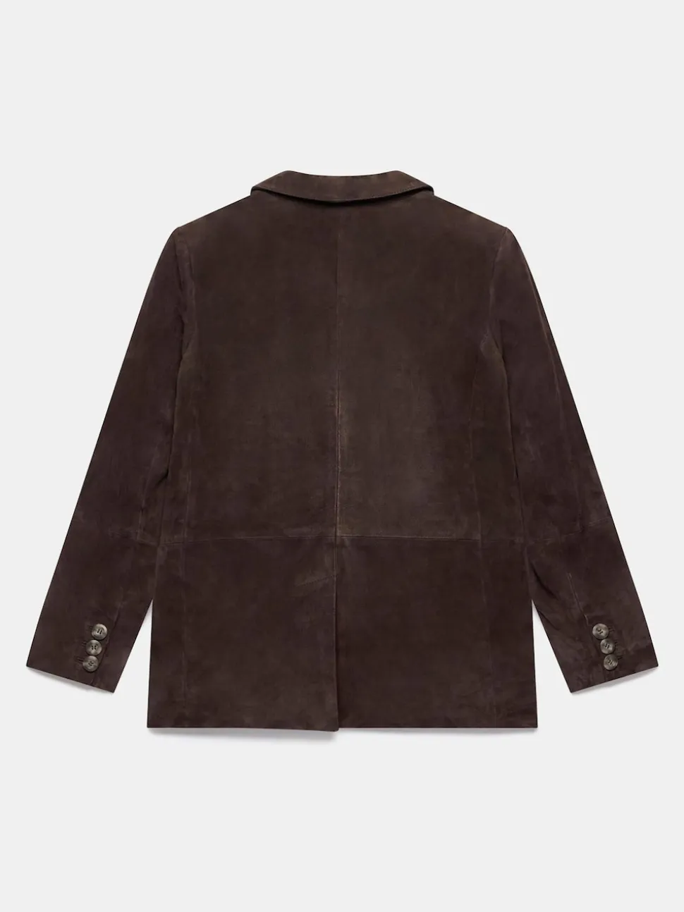 Mint Velvet Brown Suede Blazer