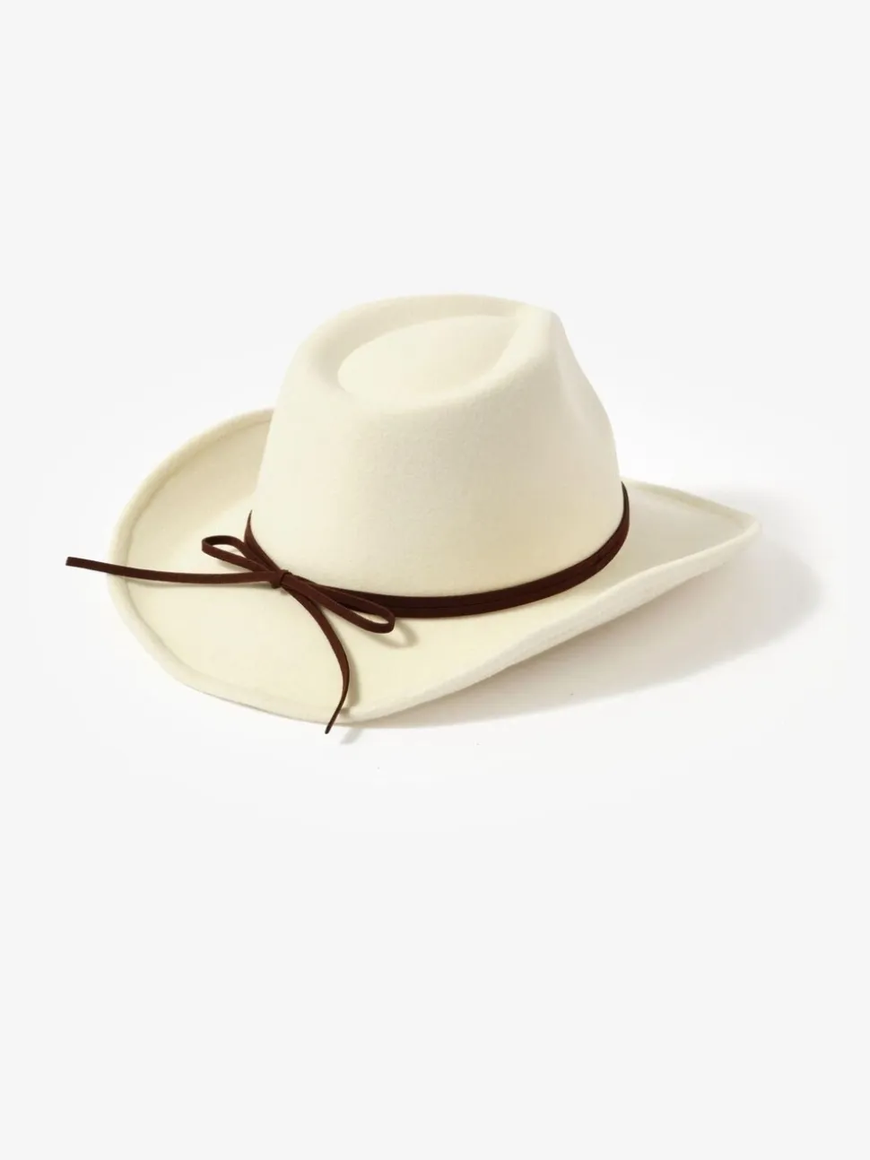 Mint Velvet Cream Cowboy Hat