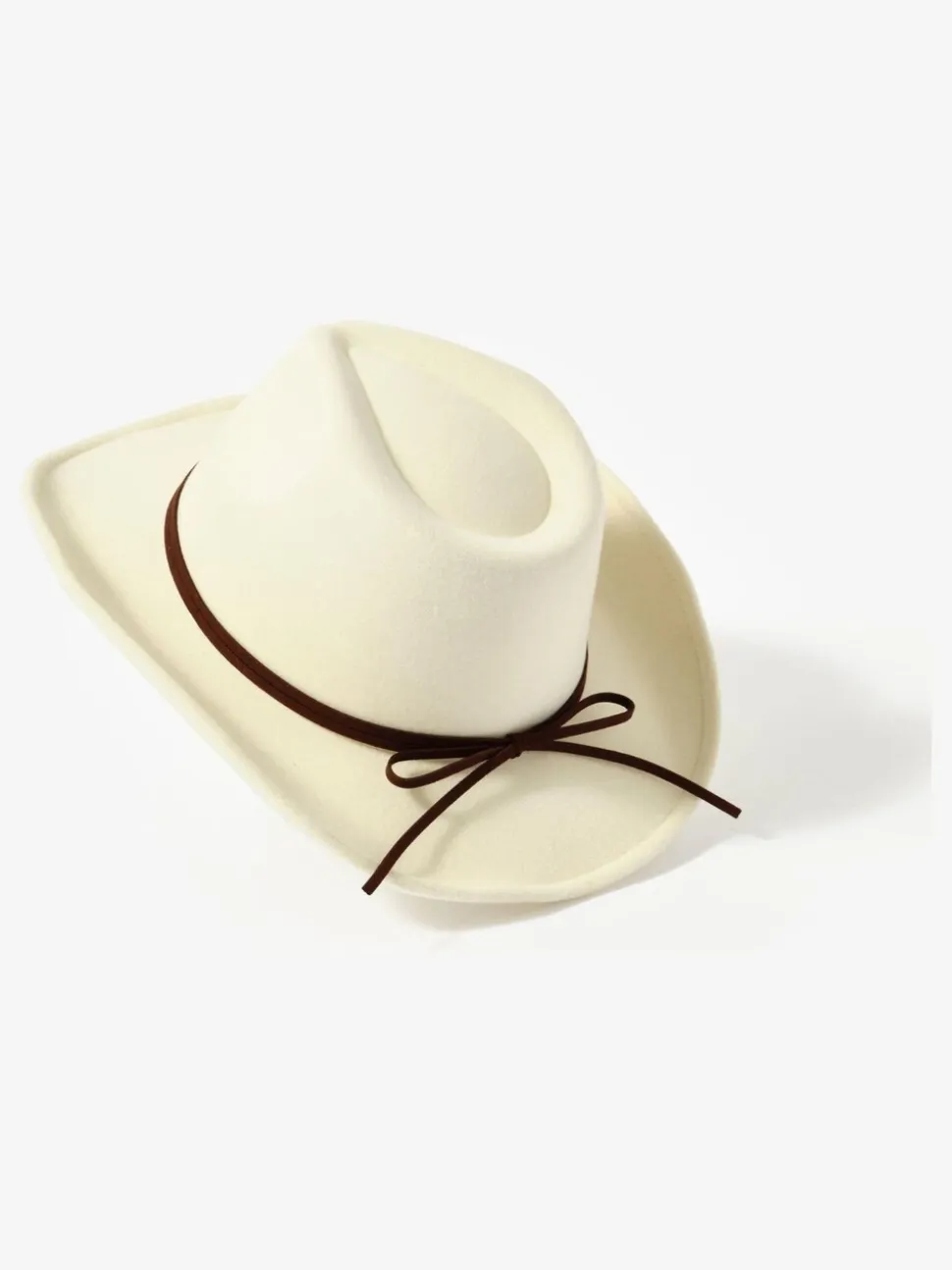 Mint Velvet Cream Cowboy Hat