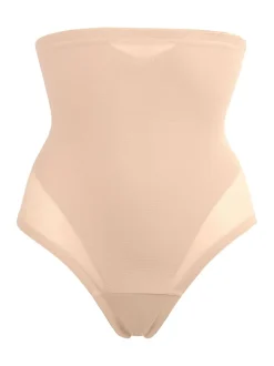 Miraclesuit High Waisted Sheer Firm Tummy Control Thong