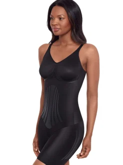 Miraclesuit Modern Miracle Extra Firm Control Thigh Slimming Bodysuit with Lycra Fit Sense Technology
