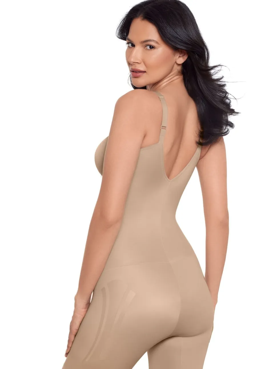 Miraclesuit Modern Miracle Extra Firm Control Thigh Slimming Bodysuit with Lycra Fit Sense Technology