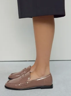 Mocha Brown Forever Comfort® Round Toe Penny Loafers
