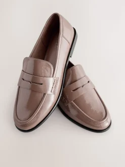 Mocha Brown Forever Comfort® Round Toe Penny Loafers
