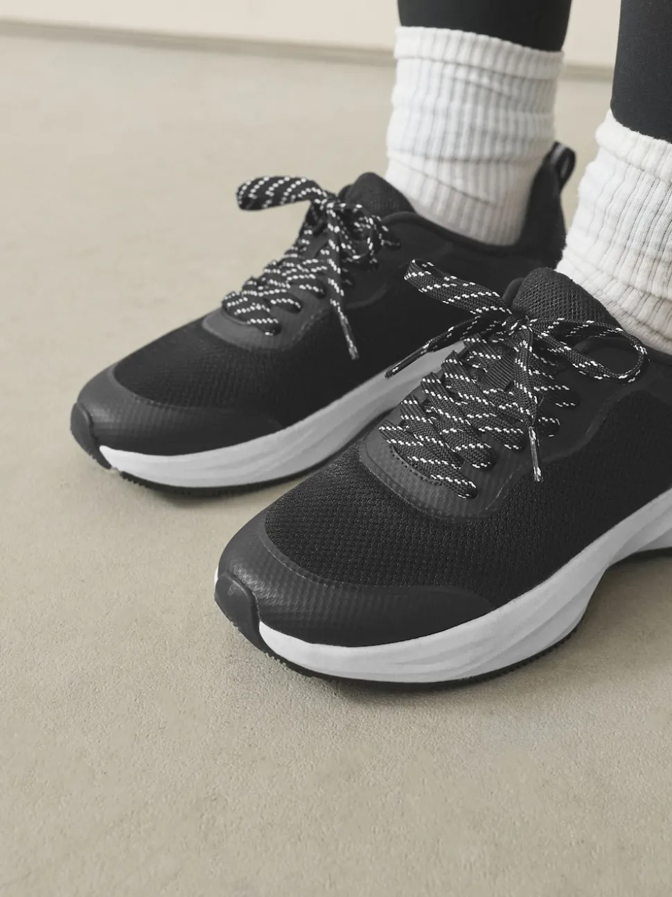 Monochrome Forever Comfort® Chunky Sole Gym Trainers