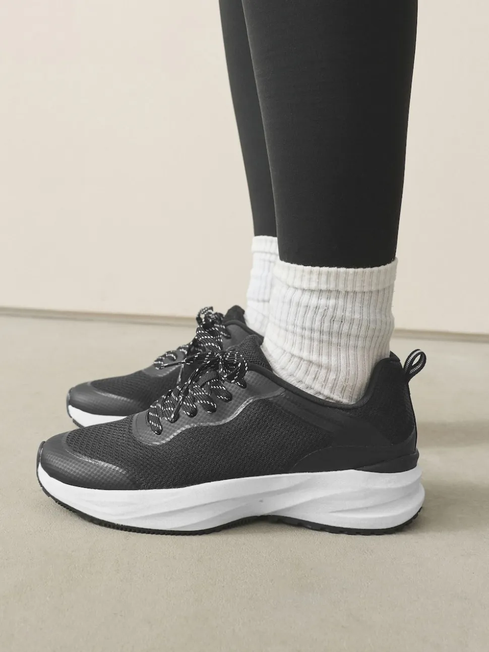 Monochrome Forever Comfort® Chunky Sole Gym Trainers