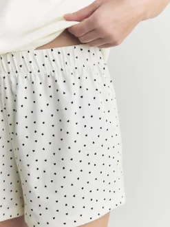Monochrome Short Set Pyjamas 3 Pack