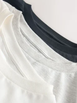 Monochrome Short Set Pyjamas 3 Pack