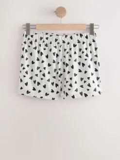Monochrome Short Set Pyjamas 3 Pack