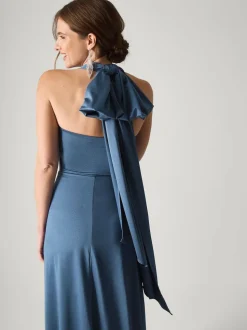 Monsoon Blue Thea Multiway Bridesmaid Dress