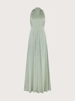 Monsoon Bottle Green Thea Multiway Bridesmaid Dress