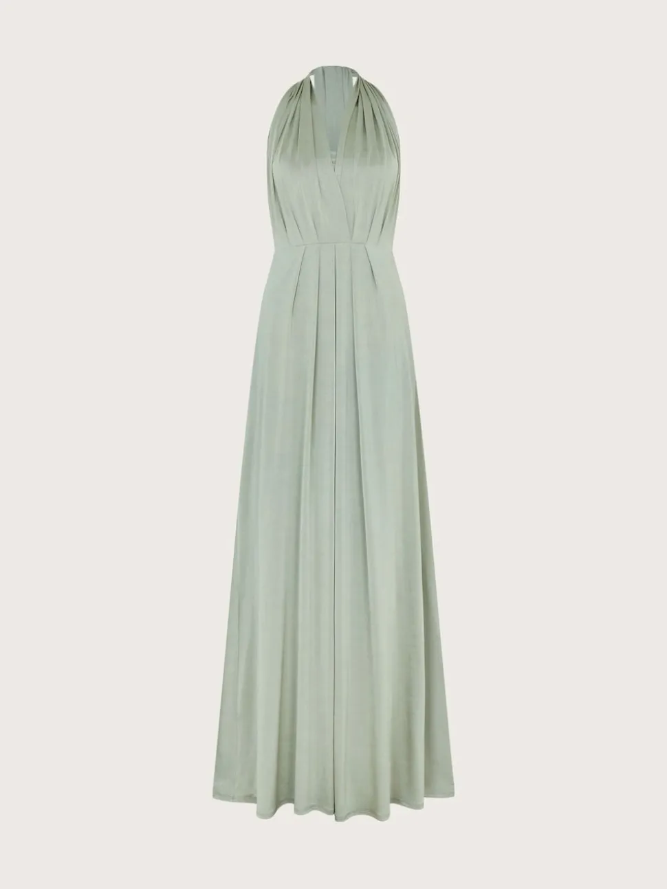 Monsoon Bottle Green Thea Multiway Bridesmaid Dress