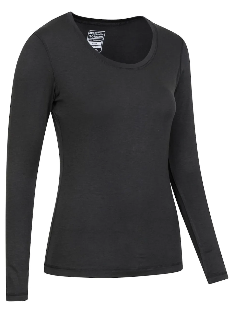 Mountain Warehouse Black Keep The Heat Quick Drying Thermal Top