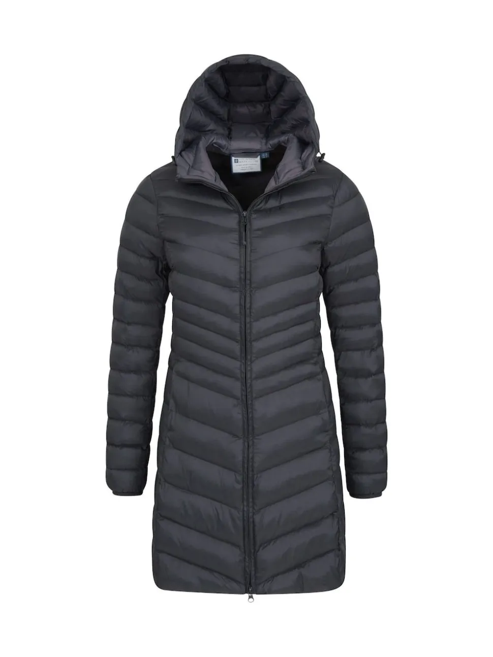 Mountain Warehouse Black Women's Water Resistant Padded Coat