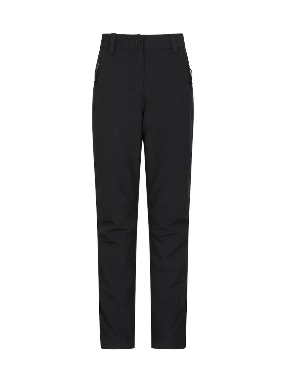 Mountain Warehouse Black Arctic II Womens Thermal Fleece Lined Short Trousers