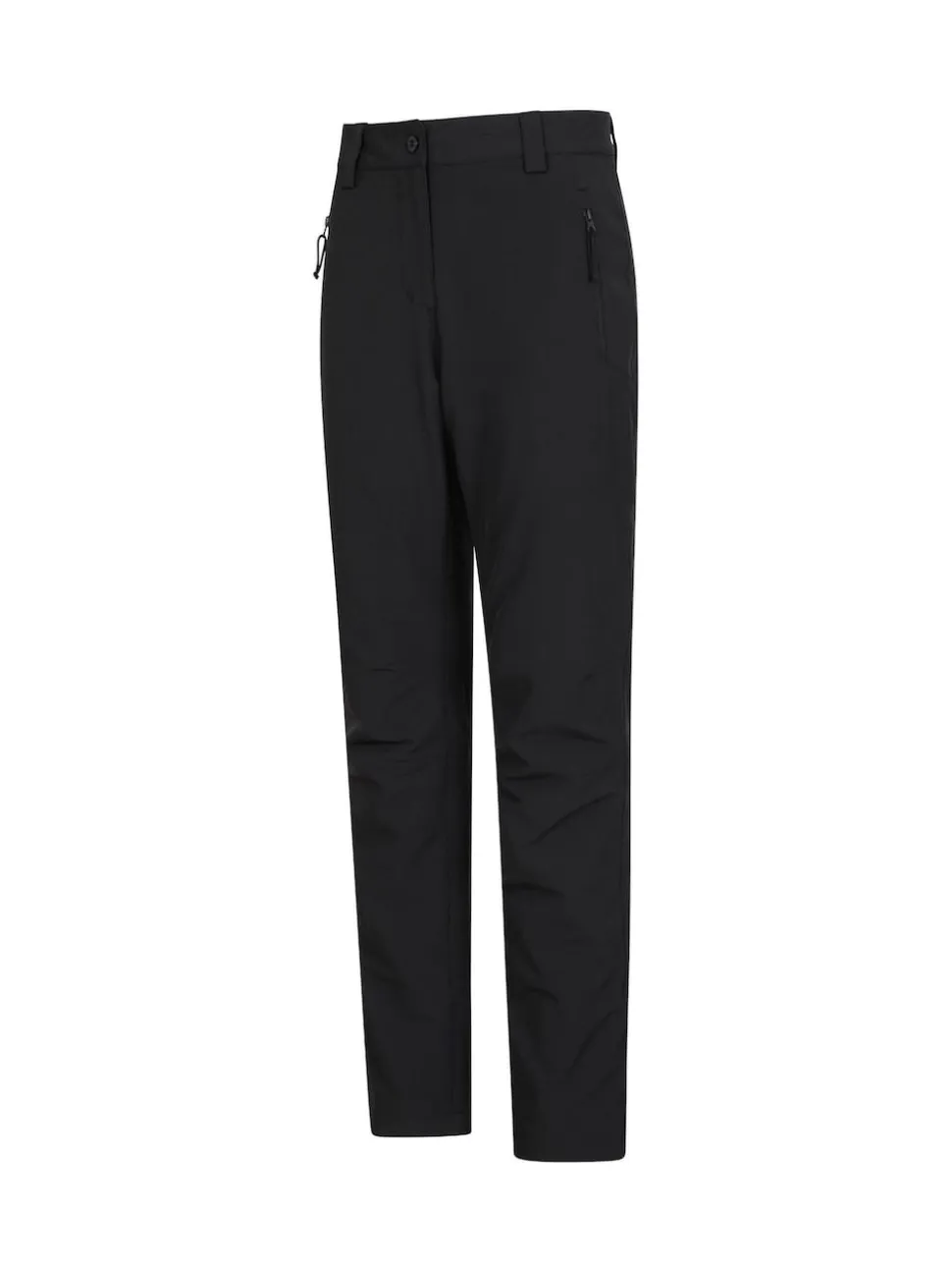 Mountain Warehouse Black Arctic II Womens Thermal Fleece Lined Short Trousers