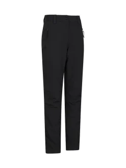 Mountain Warehouse Black Arctic II Womens Thermal Fleece Lined Short Trousers