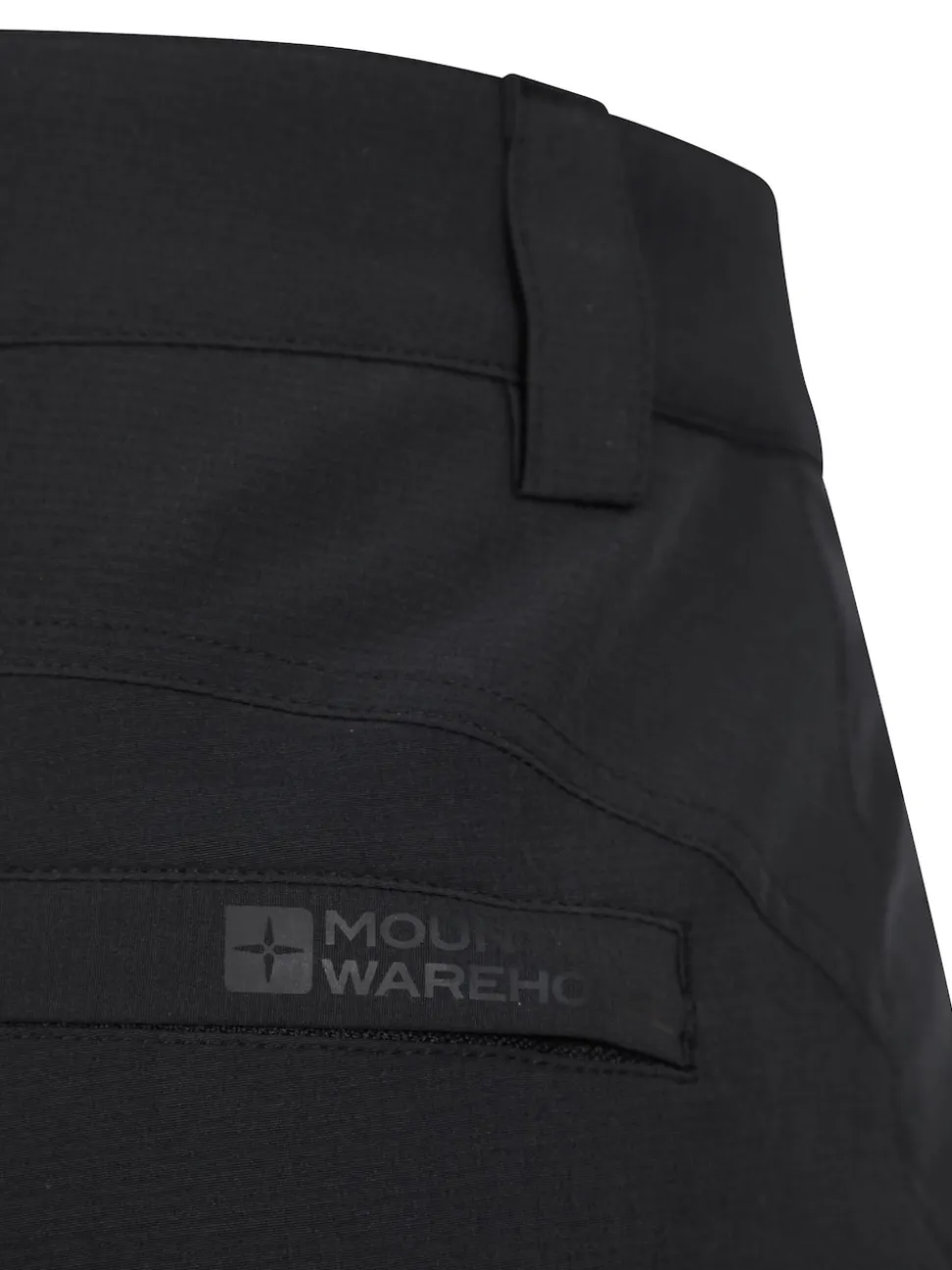 Mountain Warehouse Black Arctic II Womens Thermal Fleece Lined Short Trousers
