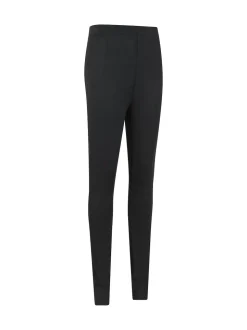 Mountain Warehouse Black Womens Keep The Heat Thermal Top and Pants Set