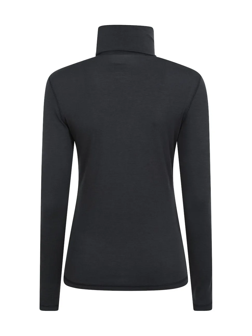 Mountain Warehouse Black Keep The Heat Womens Roll Neck Thermals